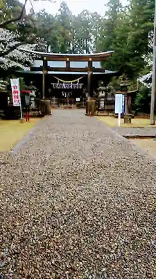 蒲生神社の鳥居