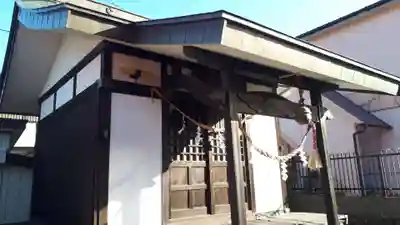 帳附神社の本殿・本堂