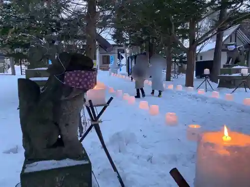 北広島市総鎮守　廣島神社の狛犬