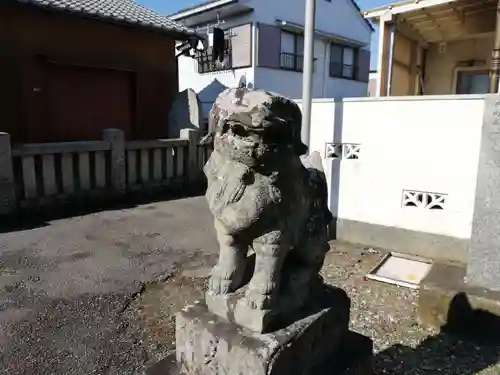 蛭子神社（横須）の狛犬