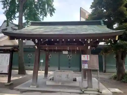 亀有香取神社の手水舎