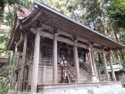 高天彦神社の本殿・本堂