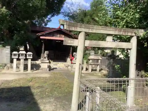 山神社の鳥居