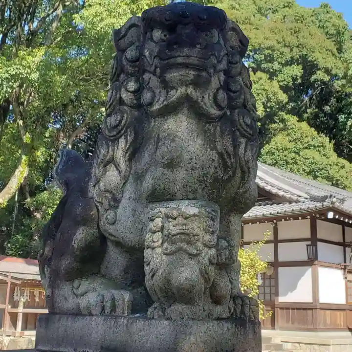 成海神社の狛犬