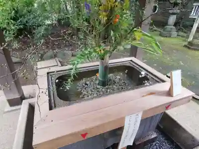 赤坂氷川神社の手水舎
