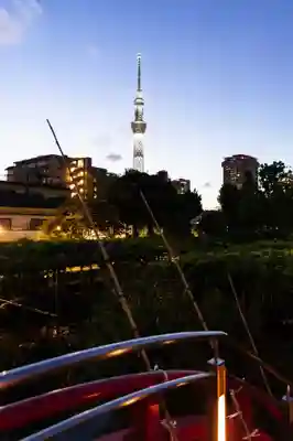 亀戸天神社の周辺