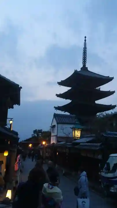 金剛寺(八坂庚申堂)の周辺