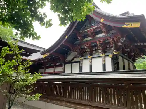 山名八幡宮の本殿・本堂