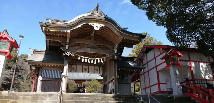 西岡神宮の本殿・本堂