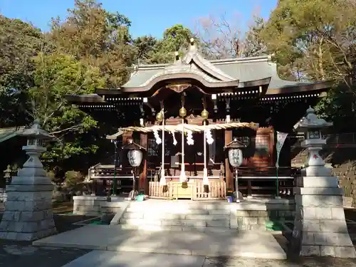 馬絹神社の本殿・本堂