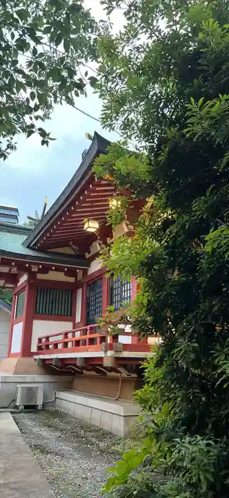 青山熊野神社の本殿・本堂