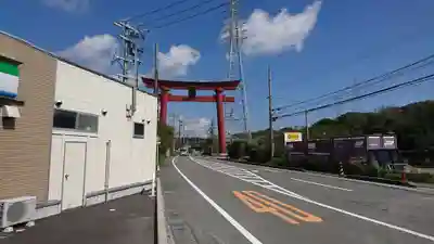 桜ヶ池池宮神社の鳥居