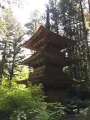 宝積山光前寺の塔