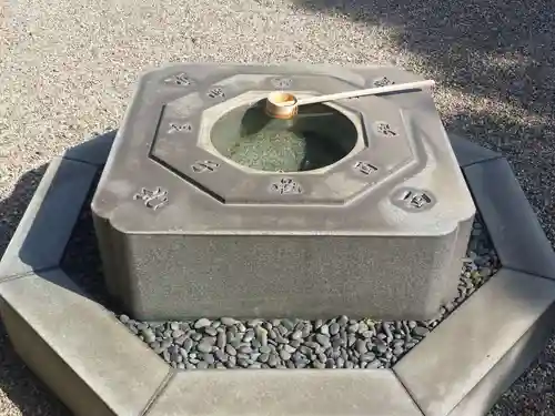 龍田大社の手水舎