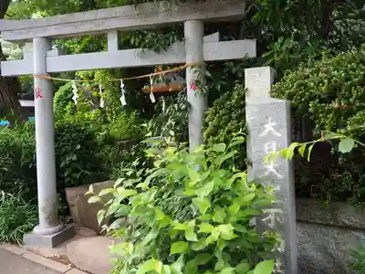 御霊神社の鳥居