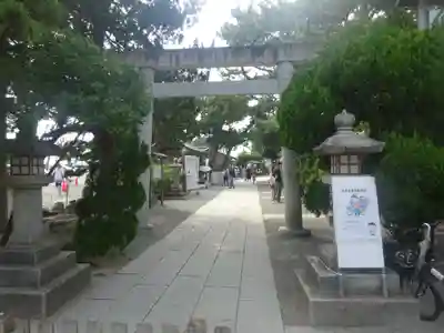 森戸大明神(森戸神社)の鳥居