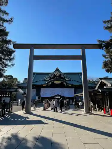 靖國神社の鳥居