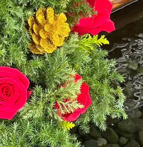 上尾御嶽神社の手水舎