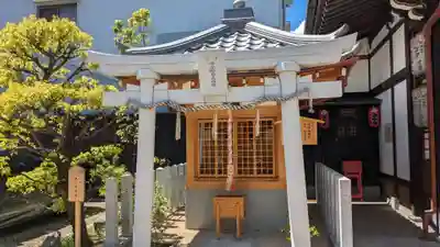 咲分稲荷社(粟嶋堂宗徳寺)の鳥居