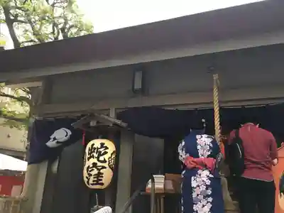 蛇窪神社の本殿・本堂