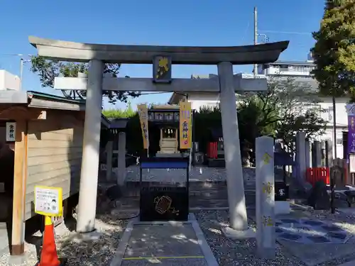 金神社（山田天満宮境内社）の鳥居