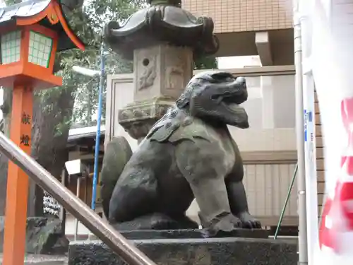 上目黒氷川神社の狛犬