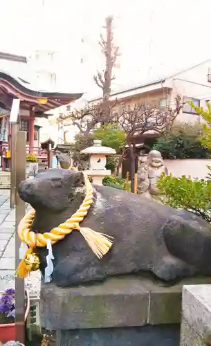 平河天満宮の狛犬