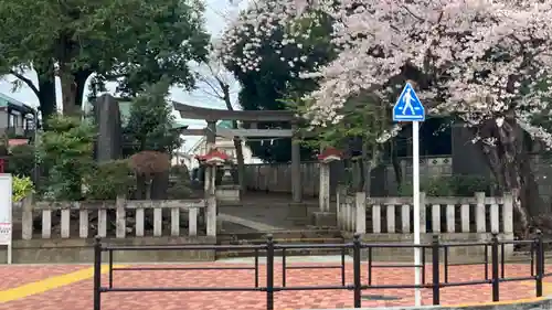 和田稲荷神社の鳥居