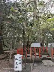 息栖神社の自然