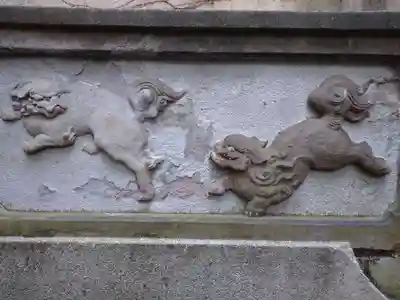 天白稲荷神社の狛犬