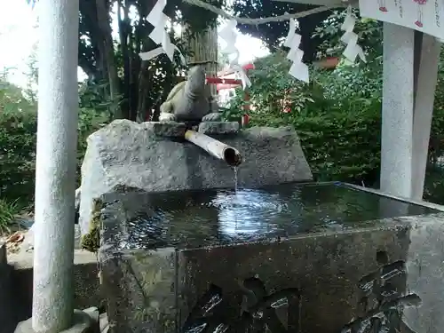 磐裂根裂神社の手水