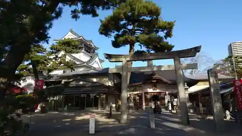 龍城神社の鳥居