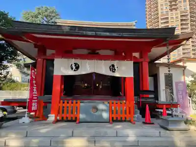 麻布氷川神社の本殿・本堂