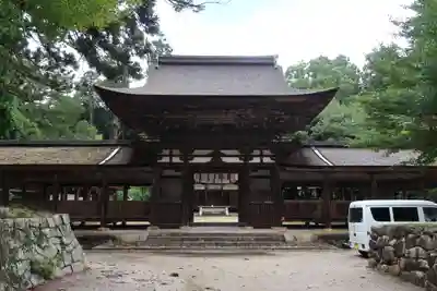 油日神社の山門・神門