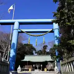 小名浜諏訪神社の鳥居