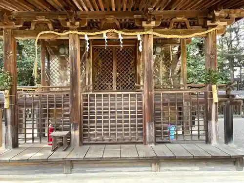 勝手神社の本殿