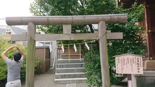 大鳥神社の鳥居
