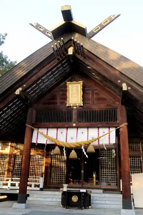 北見神社の本殿・本堂
