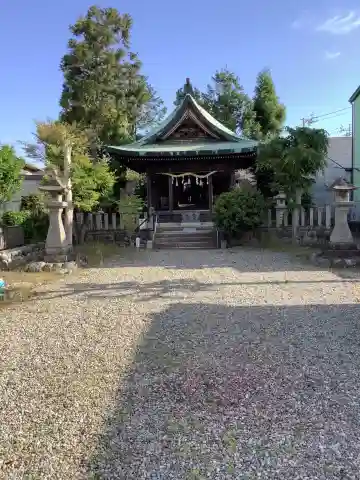 津島社の本殿・本堂