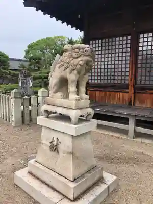 尾上神社の狛犬