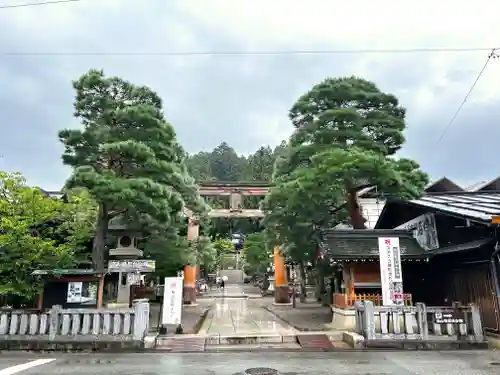 櫻山八幡宮の鳥居