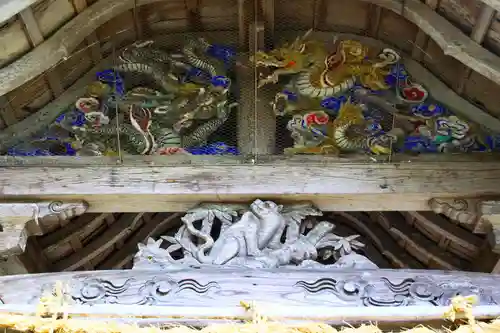 富田八幡宮の芸術