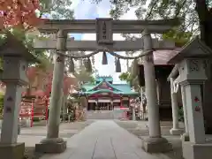 多摩川浅間神社の鳥居