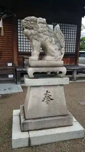 尾上神社の狛犬