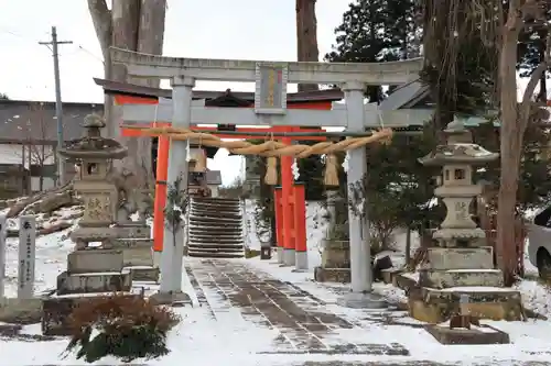 多田野本神社の鳥居