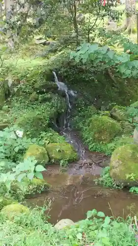 長谷部神社（加賀市）の庭園