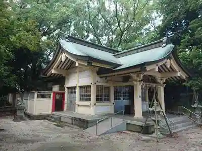 小木田神社の本殿