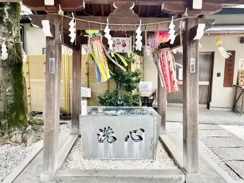 蛇窪神社の手水舎