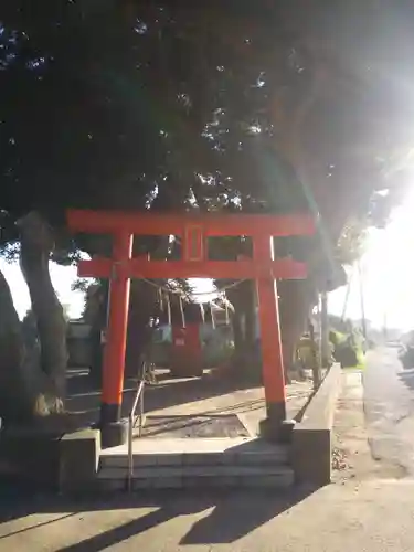 道路衢神の鳥居