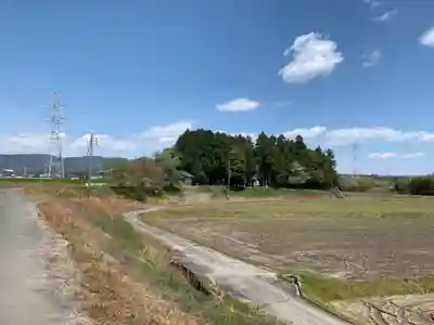 東一色大谷神社の周辺